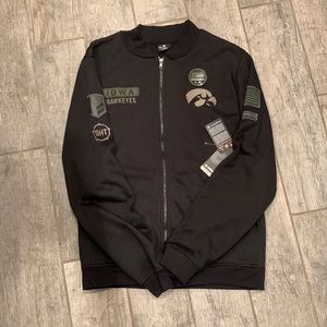 NWT Iowa Hawkeyes Zip Sweatshirt